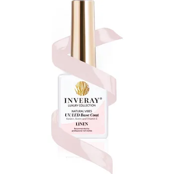 Lak na nehty Inveray UV/LED Base Coat Natural Vibes LINEN