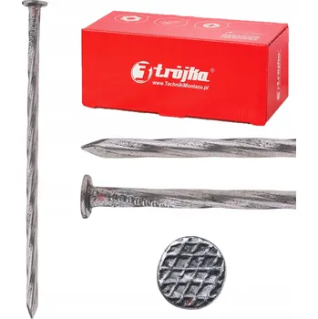 Hřebík Hřebíky KROUCENÉ, ZKROUCENÉ černé 4.5 x 125 mm - 5 KG