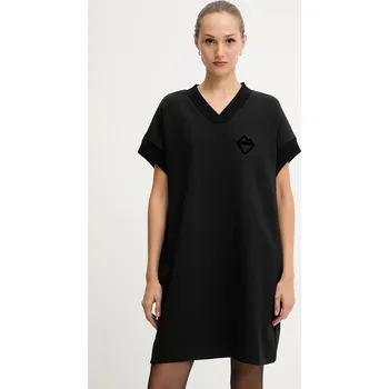 Dámské šaty Šaty Iceberg černá barva, mini, oversize, H011 6331 H011.6331 99X, vel. XS