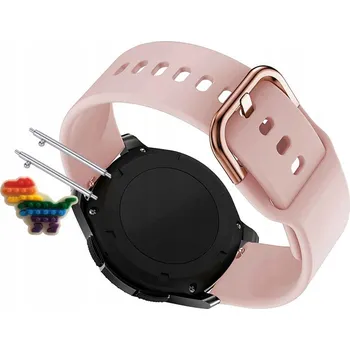 Pouzdro na mobilní telefon Řemínek Řemínek Silikonový Růžový Smyčka pro Devill SMR7C