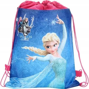 SÁČEK do školky FROZEN na obuv a boty papuče ELZA batoh LEDOVÉ KRÁLOVSTVÍ