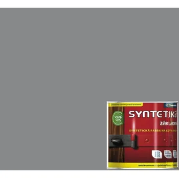 barva na kov Chemolak Syntetika 0,6 l šedá ( )