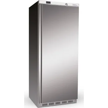 NORDline UR 600 S chladicí skříň s plnými dveřmi, nerezové opláštění.