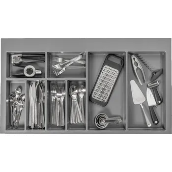 Organizace kuchyně Příborník do zásuvky ORGANIZER AXISPACE 90 ANTRACIT