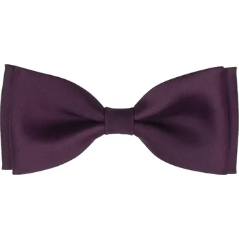 Motýlek Tmavě fialový dětský motýlek matný