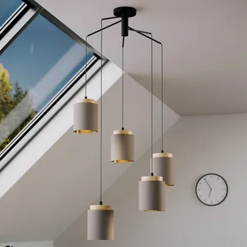 Eglo 99447 - Lustr na lanku ALBARIZA 5xE27/40W/230V pavouk