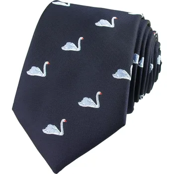 Kravata Tmavě modrá pánská kravata LUBUTĚ