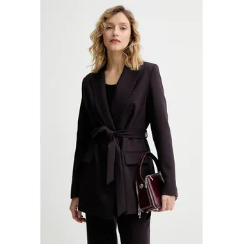 Dámské sako Sako Answear.LAB fialová barva CK0825.TOS 44X, vel. S