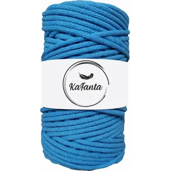 Příze Bavlněná šňůra KaFanta 5 mm - tyrkysová