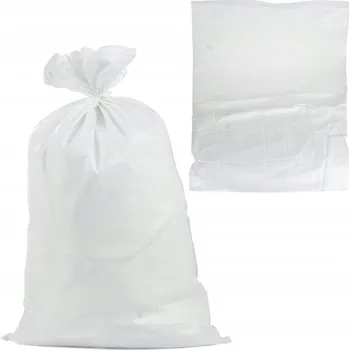 Pytle na odpadky POLYPROPYLENOVÝ PYTEL PEVNÉ PYTLE NA OBILÍ UHLÍ SUŤ 80x125 80kg 50 KS.