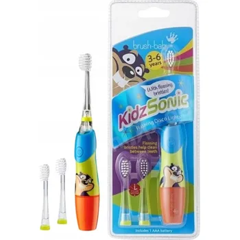 Elektrický zubní kartáček BRUSH-BABY KidzSonic sonický kartáček 3-6 501