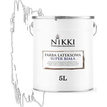 barva na zeď Barva NIKKI 5 l bílá matná na stěny a stropy