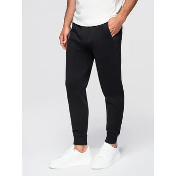 Pánské tepláky jogger - černé V5 OM-PABS-0173 - XXL