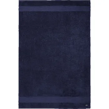 Ručník Středně velký bavlněný ručník Lacoste Marine 100 x 150 cm 972173 modrá 95X