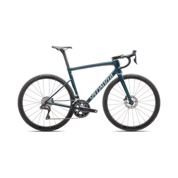 Silniční kolo Specialized Tarmac SL8 Expert Ultegra Di2 2025 Gloss Deep Lake Metallic / Green Pearl Over Seafoam 54
