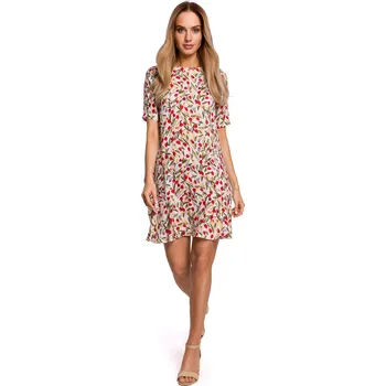 Dámské šaty Dámské šaty Made Of Emotion Made_Of_Emotion_Dress_M520_Model_5 Made Of Emotion krémová 1298851