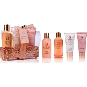 Sprchový gel SET koupelový ESSENCE OF BEAUTY v kovové vaničce NOVINKA SALSA
