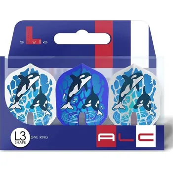 Šipka Letky na šipky L-Style L3 ALC Sekine Maya modro-bílé