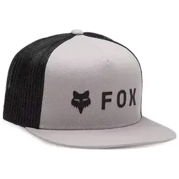 Kšiltovka Fox Absolute Mesh Snapback pánská kšiltovka Steel Grey vel. Uni