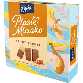 Bonbon Ptačí Pěnové Bonbóny Slaný Karamel 340 g E.Wedel
