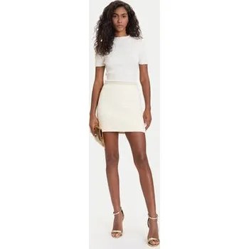 Dámská sukně Marciano Guess Mini sukně 5BGD08 7394A Écru Regular Fit 44