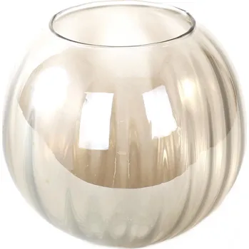 Stínidlo Náhradní sklo k lustru OTTICO E27 pr. 18 cm kouřová hnědá