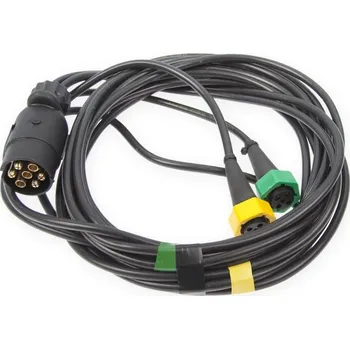 Auto elektroinstalace Elektrokabeláž k vleku bez světel 7pin / 4 m, FRISTOM