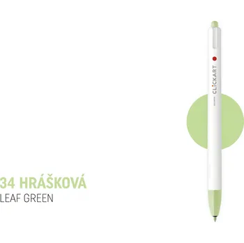 Popisovač Zebra Clickart | 1 ks Barva: Hrášková - 34