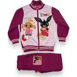 Bing Dívčí fialová tepláková souprava Bingo Barva: Fialová, Velikost: 92