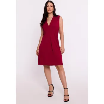 Dámské šaty BeWear Woman&#039;s Dress B286 BeWear tmavě červená 2694262