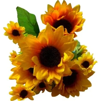 umělá květina UMĚLÁ KYTICE SLUNEČNIC JAKO ŽIVÉ UMĚLÉ KVĚTY KVĚTY