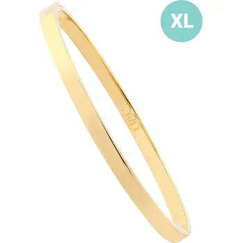 Náramek Pevný ocelový náramek JVD zlatý, provedení XL