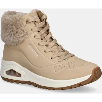 Dívčí obuv Skechers sněhule 167274 béžová 08X, EUR 36