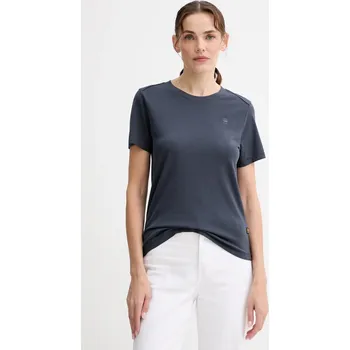 Dámské tričko Bavlněné tričko G-Star Nifous dámské, modrá barva, D26062-336 D26062.336 90X, vel. S