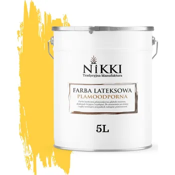 barva na zeď Barva barva na strop a stěny NIKKI 5 l H7064 ODOLNÁ PROTI DRHNUTÍ SUPER KRYTÍ matná