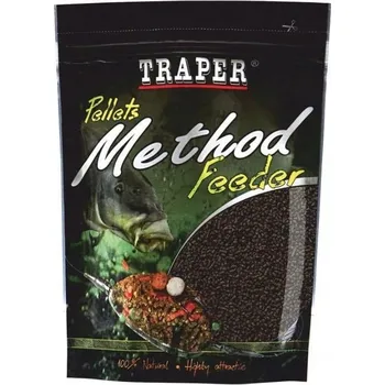 Pellet Traper METHOD FEEDER 2mm 0,5kg HALIBUT ČERNÝ