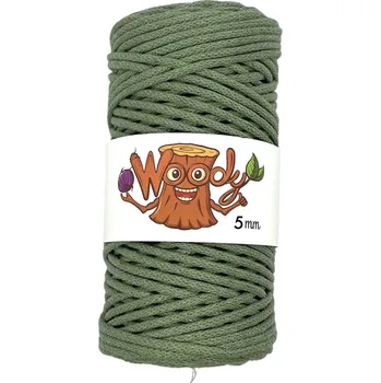 Příze Woody 5 mm/50 metrů - Šalvěj