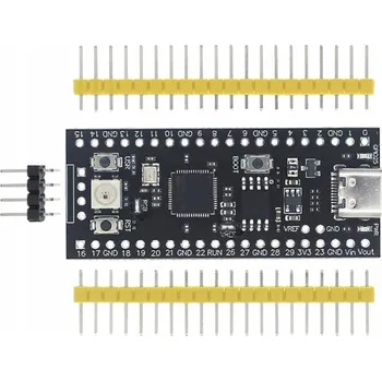 IP kamera Raspberry Pi Pico programátor PicoFlasher RP2040 4MB USB SPI UART I2C ADC PWM