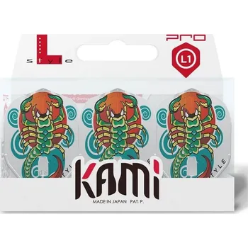 Šipka Letky na šipky L-Style L1 Kami Deta Hedman V3 bílé