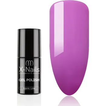 Přípravek na nehty Gel lak Iconic line, 6g – WISTERIA PURPLE (výraznější fialová) (Fialový gellak)