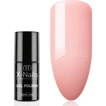 Přípravek na nehty Gel lak Iconic line, 6g – TULIP PINK (pastelová růžová) (Růžový gellak)