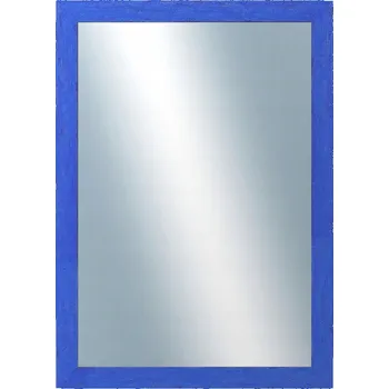 Zrcadlo DANTIK - Zrcadlo v rámu 50x70 | RETRO modrá