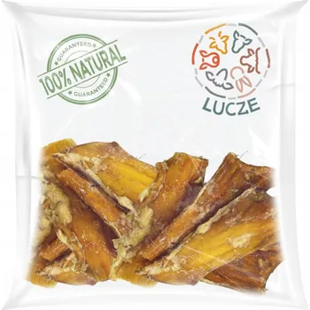 Pamlsek pro psa LUCZE - HOVĚZÍ ŠLACHY Z KRKU - 200g - PŘÍRODNĚ SUŠENÉ