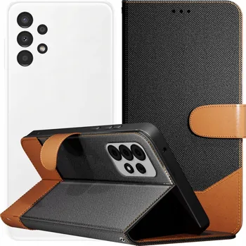 Pouzdro na mobilní telefon Flipové pouzdro Hello Case pro Samsung Galaxy A13 5G, černé