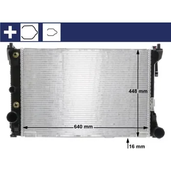 Chladič motoru Chladič, chlazení motoru MAHLE CR 988 000S
