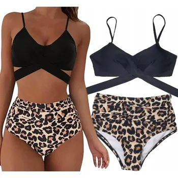Dámské plavky DVOUDÍLNÉ PLAVKY BIKINI NA ZAVAZOVÁNÍ / M