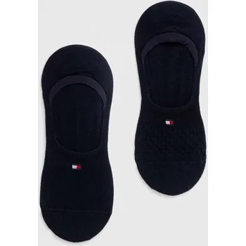 Dámské ponožky Ponožky Tommy Hilfiger 2-pack dámské, tmavomodrá barva, 701227565 701227565.NOS 59X, vel. 35/38