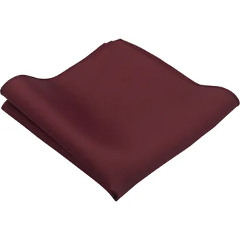 Látkový kapesník Vínově červený pánský kapesníček mat/lesk