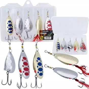 Kempingové nádobí Hokkaido Sada 5 rotačních třpytek 12g multicolor - v krabičce