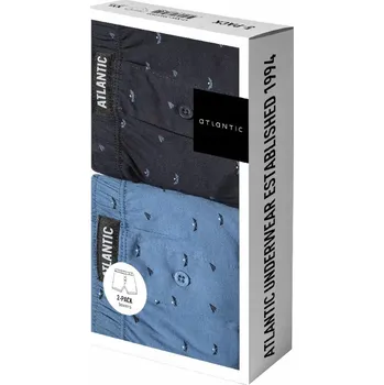 Pánské oblečení Pánské volné boxerky šortkového střihu ATLANTIC 2MBX021 *S*